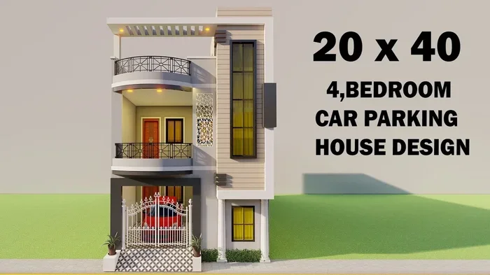 20 by 40 House Plan With Car Parking Floor Plans