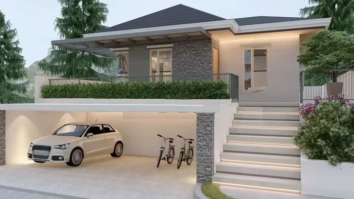 20 by 45 House Plan With Car Parking Ideas For Small Homes