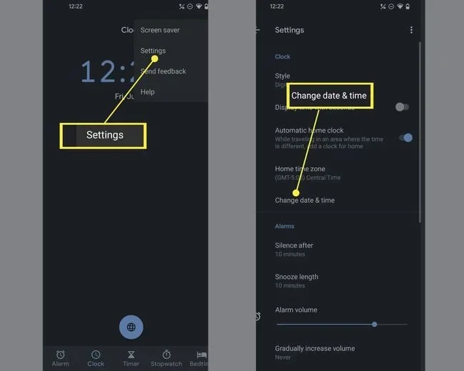 How Do I Change the Date and Time Sync on Your Device